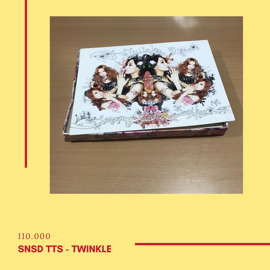 [ READY INA ] Girls Generation TTS / SNSD TaeTiSeo - Twinkle Album Only