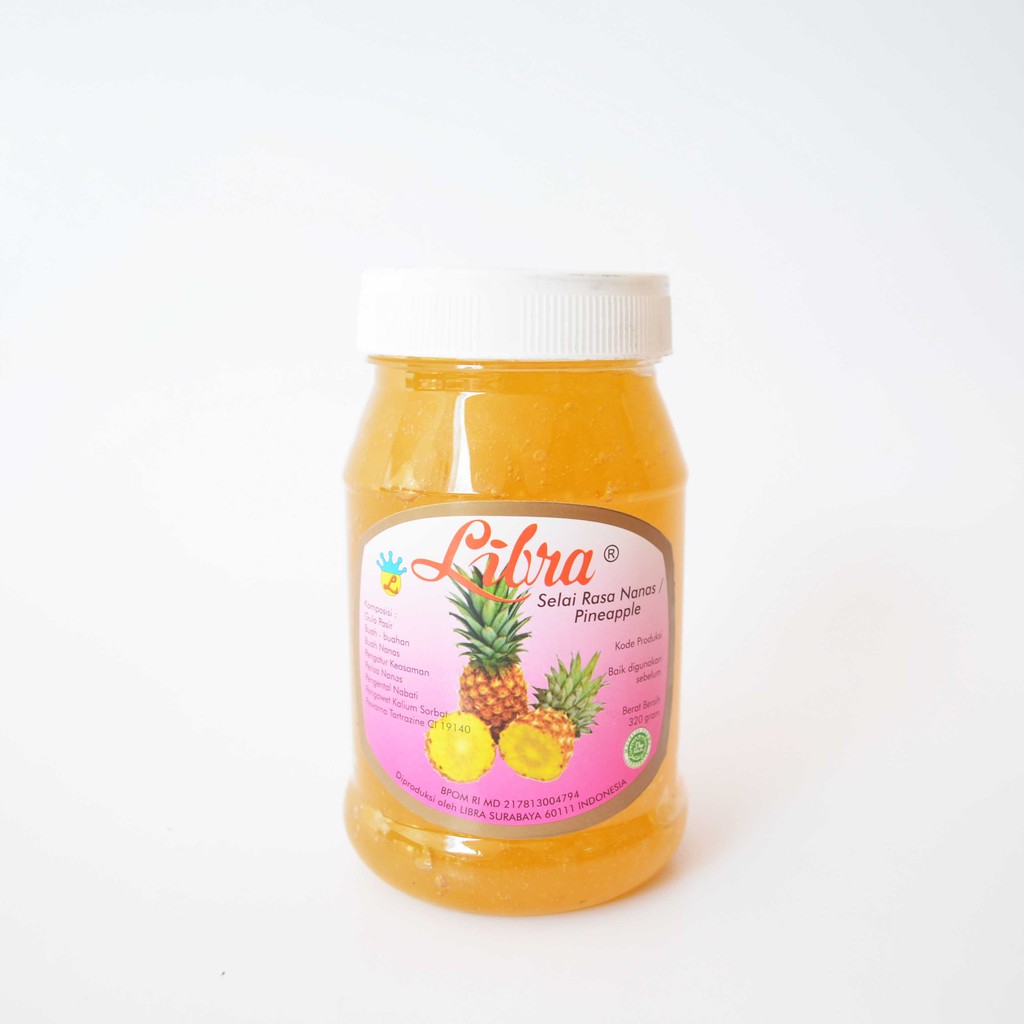 

Selai Nanas - LIBRA PINEAPPLE JAM - Besar (320gr)