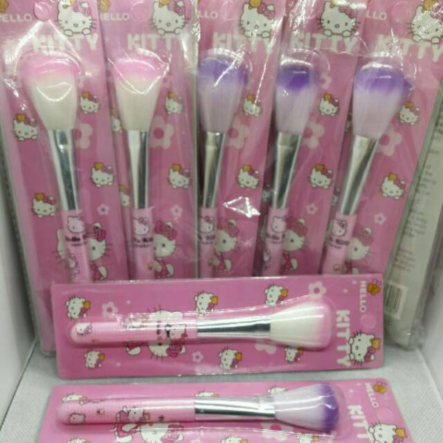 

12 PCS KUAS MURAH KITTY/ DOREMON