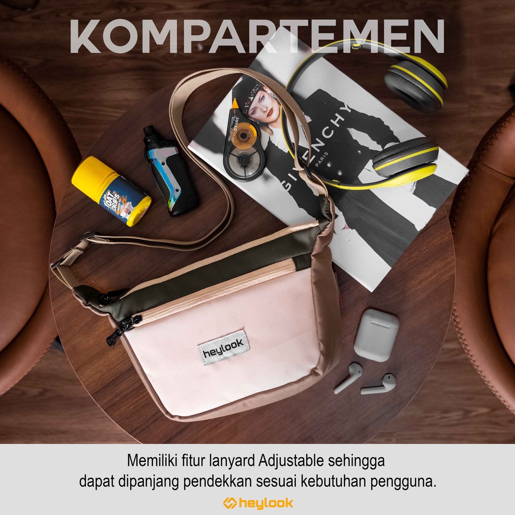 Tas Selempang Wanita Tas Wanita Fashion Wanita Sling Bag Premium Crossbody Messenger Bag Pria Wanita Tas Slempang Kasual