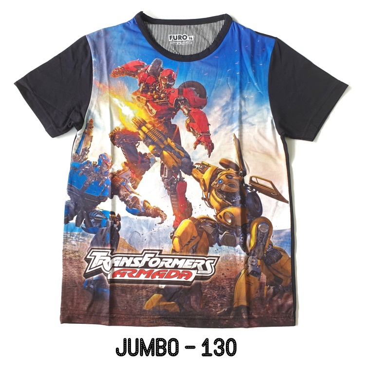 FURO Jumbo Kaos Anak Laki size 16 18 20 Superhero