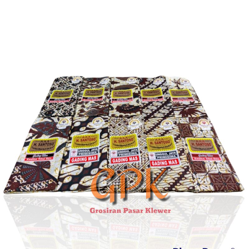 Jarik Batik Santoso Warna Gading Mas Kualitas AAA