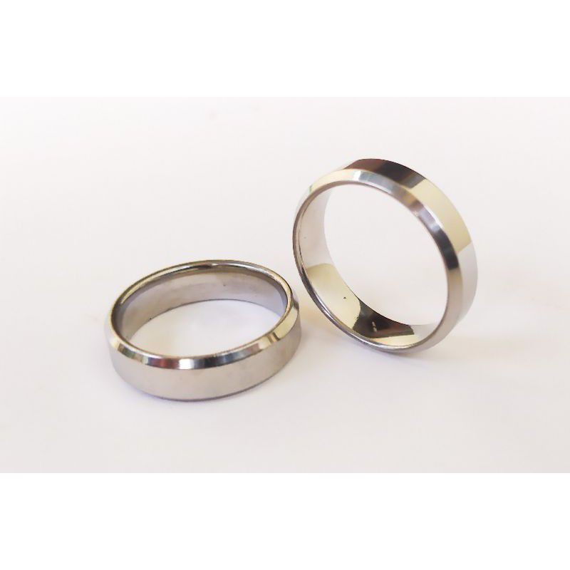 Cincin TITANIUM hitam grade A/cincin couple/cincin wanita-pria/promo cincin couple