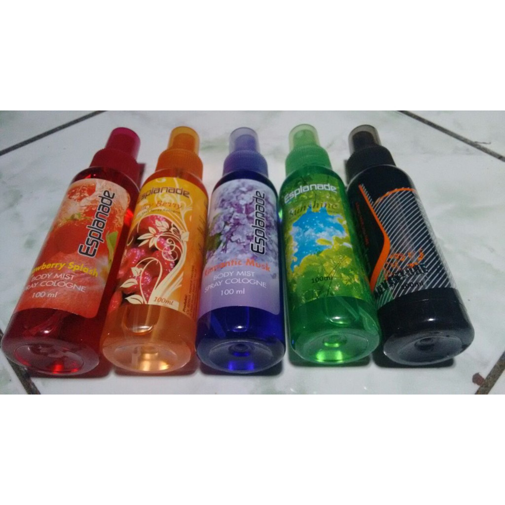 Esplanade Body Mist Spray Cologne 100ml