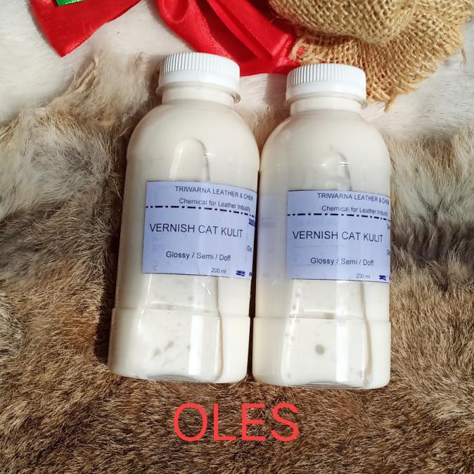 Paling Dicari] Vernish Finishing Cat Kulit 200 Ml - Glossy, Semprot