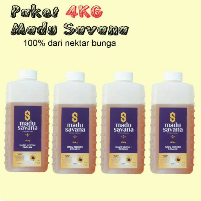 

100% Asli Madu Asli Murni Hutan (Wild Forest) 450g