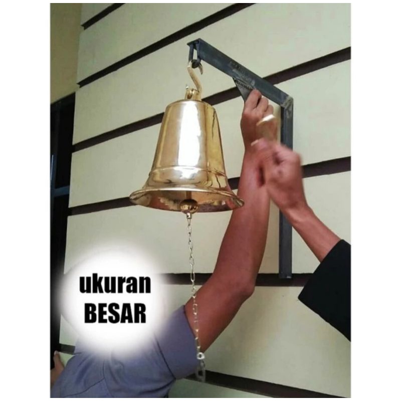 Lonceng Besar/ Bel Sekolah/ Lonceng Jumbo / Lonceng Pos Jaga