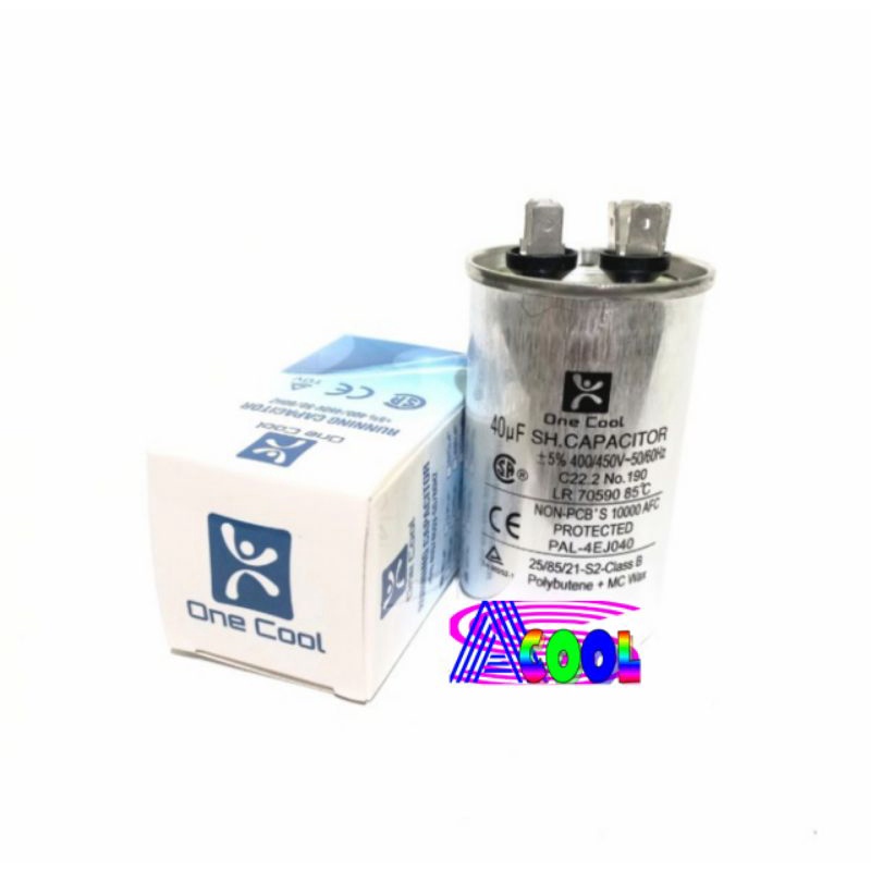 Kapasitor AC 40 uf/Capacitor Air Conditioner 40 Micro