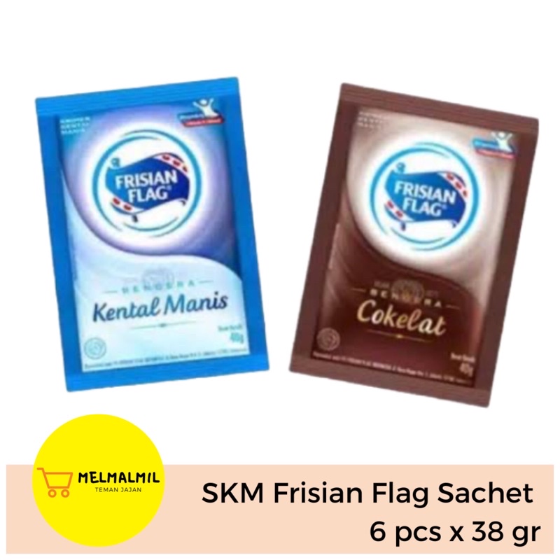 

Bendera Sachet/SKM Frisian Flag/Susu Bendera Sachet