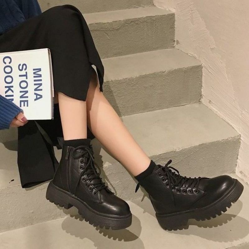 BOOTS KOREA '&quot; Sepatu Boots Unisex Pria Wanita Terbaru Korea Fashion BTS Terbaru Gaya Trendy Import Quality