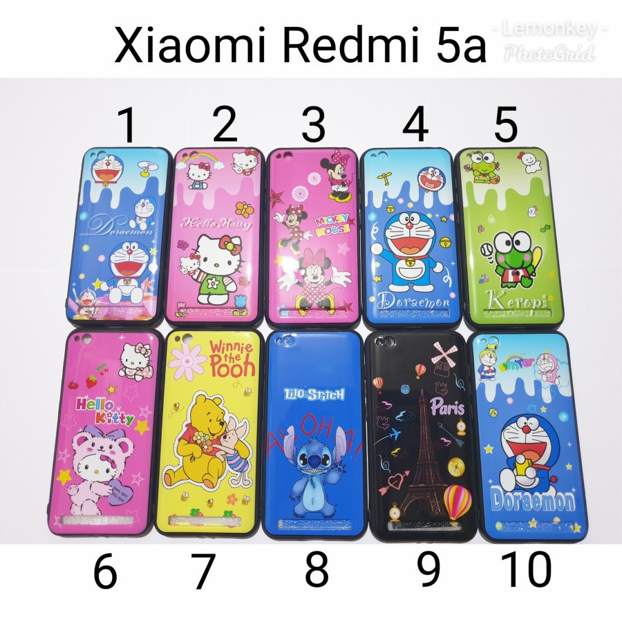 case Soft case Karakter For XIAOMI REDMI 5A / Softcase XIAOMI 5A BIASa