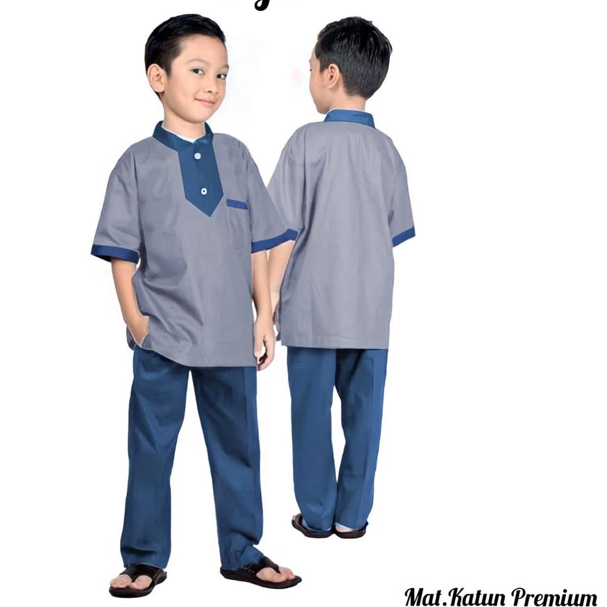 ۝ Stelan Koko ANAK RAFA, Baju Muslim Anak , KOKO ANAK KEKINIAN 2022 ☜