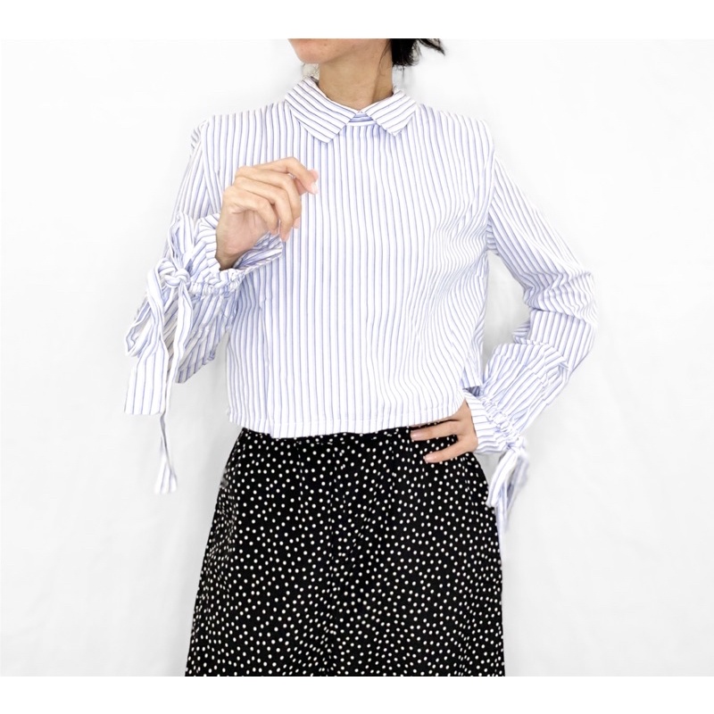 Zara Stripe Crop Top