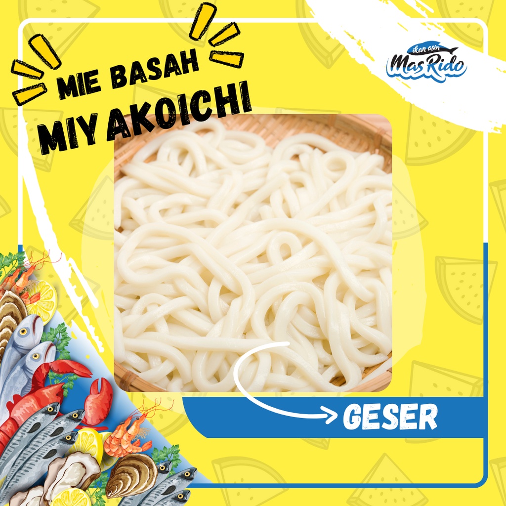 

Miyakoichi Gyomuyo Futo Udon Mie Basah Matang Jepang Mie Udon Khas Jepang Harga Termurah