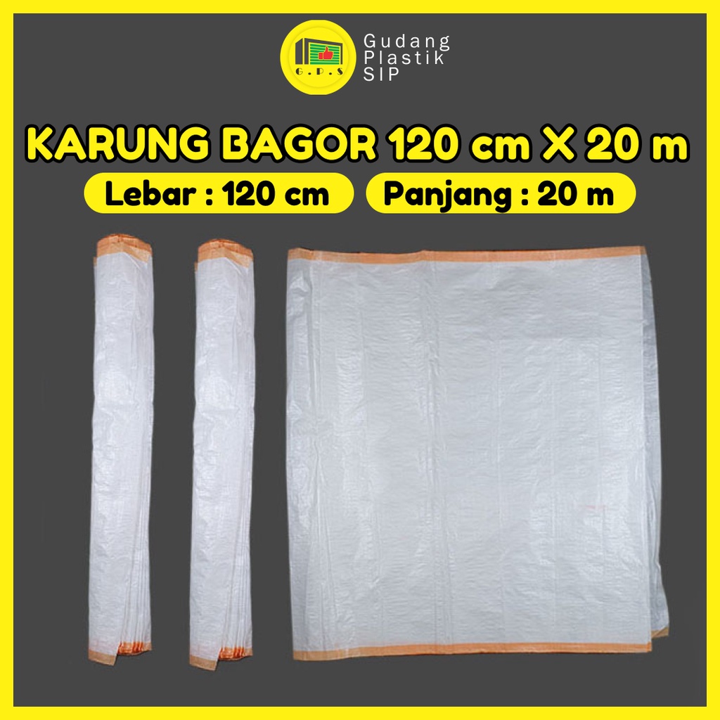 Karung Bagor/ Karung Rol/ ukuran 120 cm x 20 meter 1 PCS