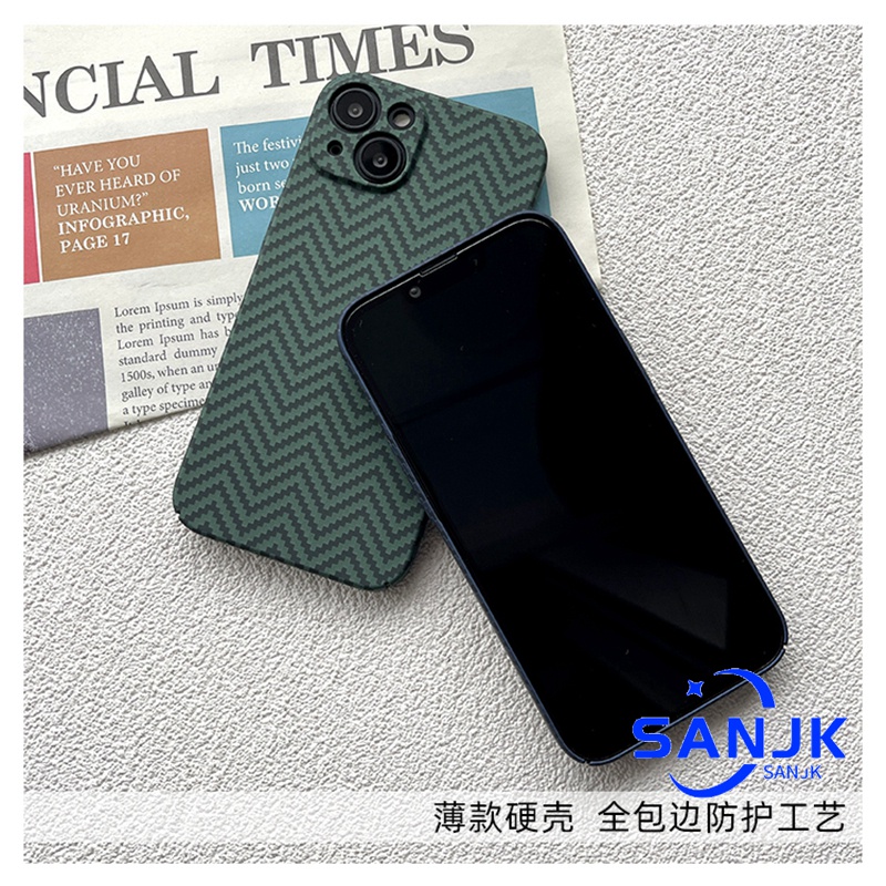 new ! ! Carbon Fiber case For iPhone 11~13 Promax Trendy Brand iPhone 12 Pro Max camera protection iPhone 11 Pro Max Thin Hard Premium Wave Pattern All-Inclusive Case