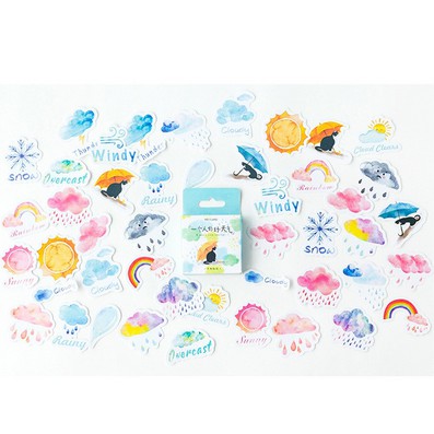Label Sticker - Weather (45pcs)