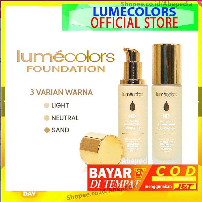 FOUNDATION LUMECOLORS HD FULL COVERAGE ULTRA LIGHTWEIGHT