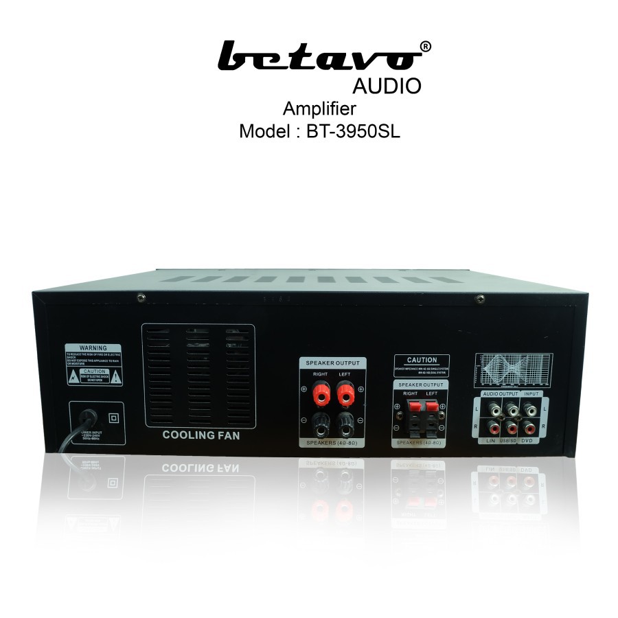 AMPLI BETAVO BT 3950 SL PROFESSIONAL AMPLIFIER AUDIO