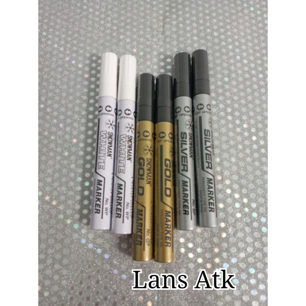 

Spidol SNOWMAN Paint Marker / Permanent Marker (besar)