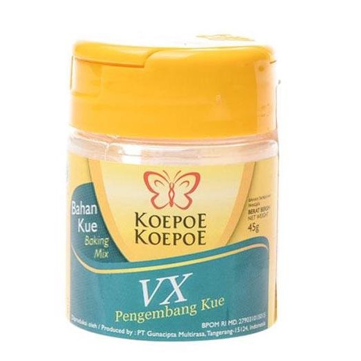 

koepoe vx pengembang kue 45 gram