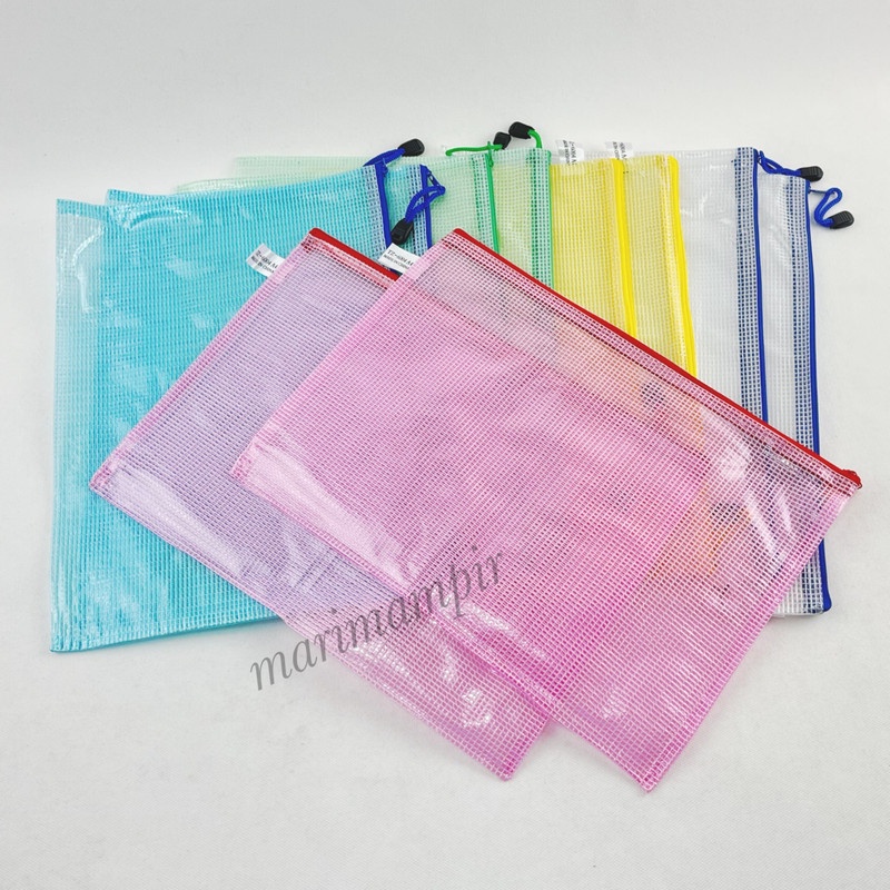 

MAP ZIPPER RESLETING BUKU / DOKUMEN JARING B4 29 X 40 CM ( 12 PCS )