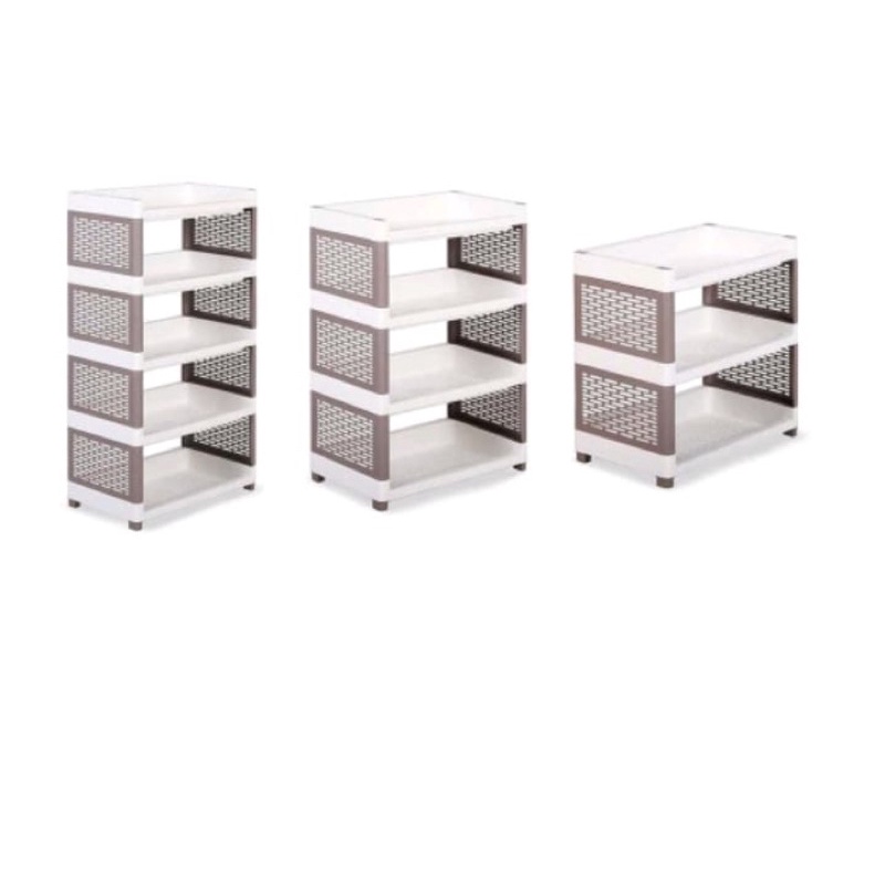 Olymplast Rak Susun Besar Plastik / Rak Serbaguna / Rak Buku / Rak Murah / Rak modern / RSON