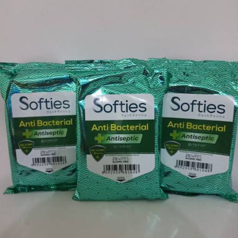 Softies Tissue Antibacterial