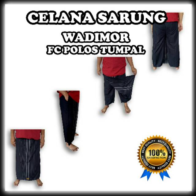 Sarung Celana Hitam Fashion Muslim