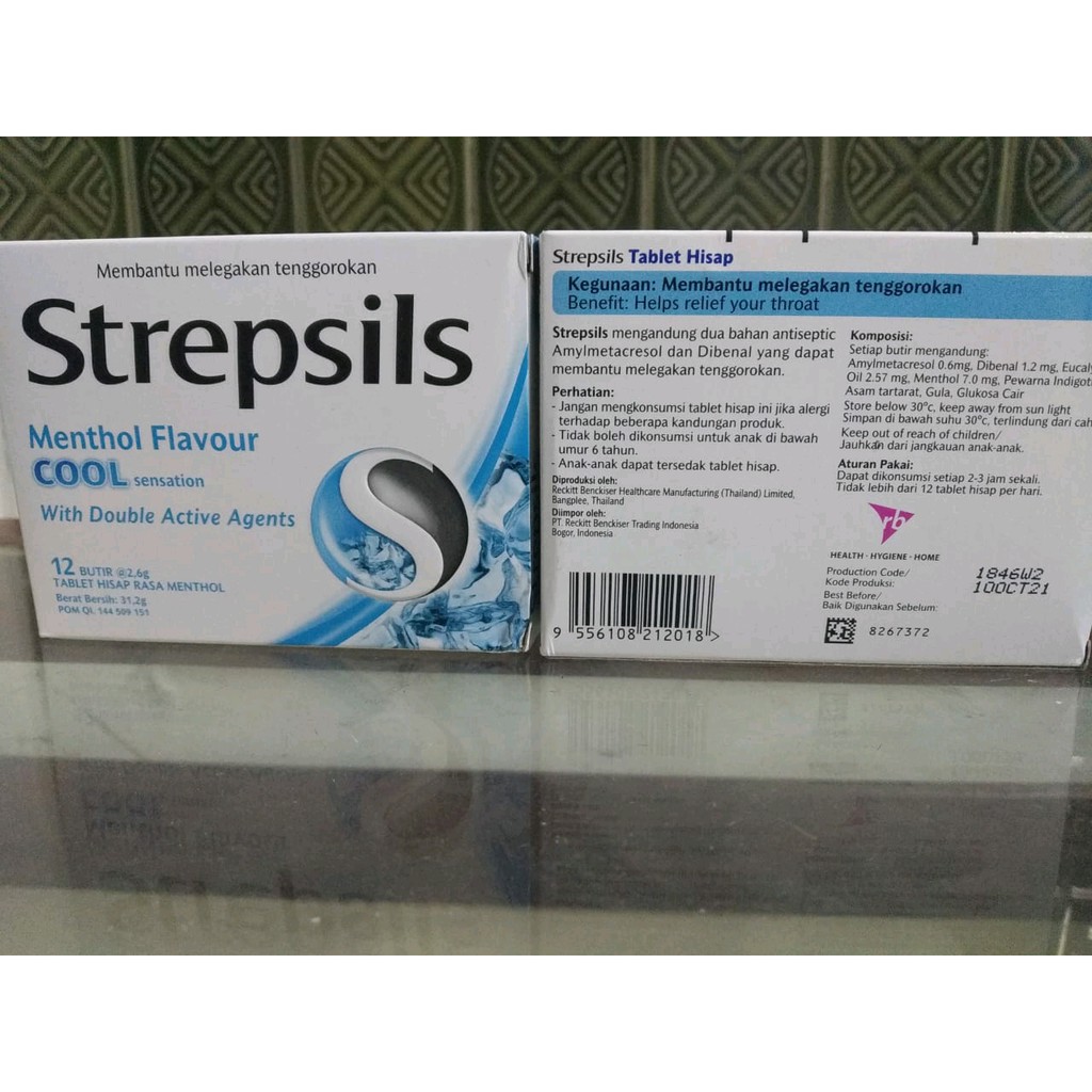 Strepsils Permen Untuk Tenggorokan Semua Rasa