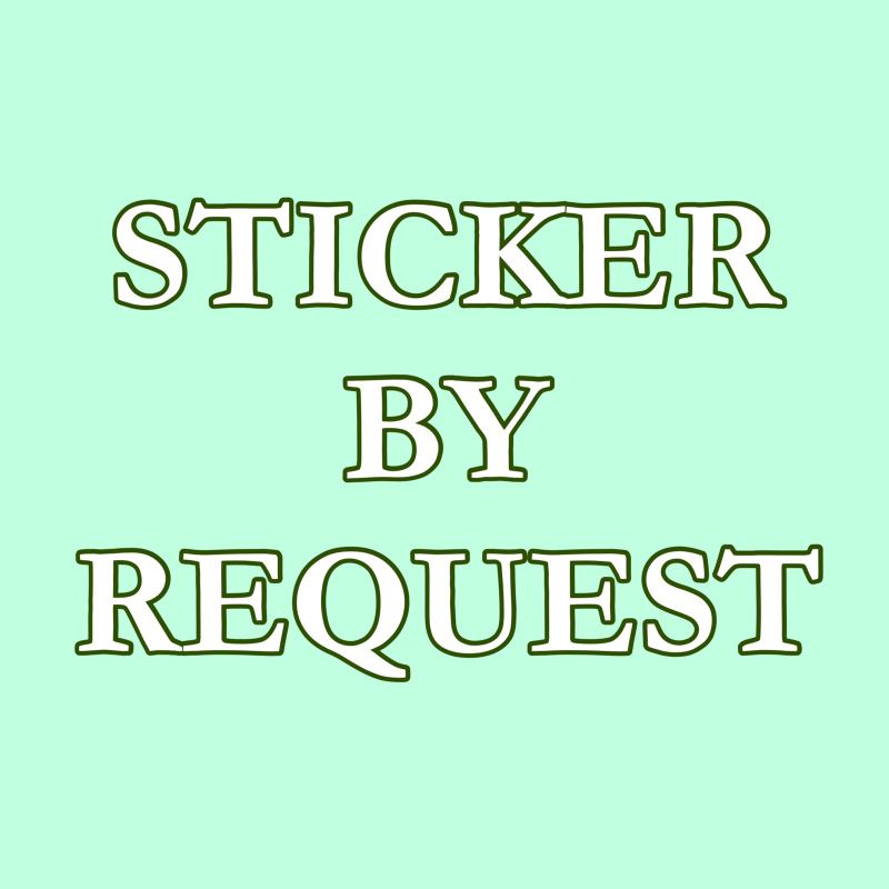 

STICKER KISS CUT CUSTOM