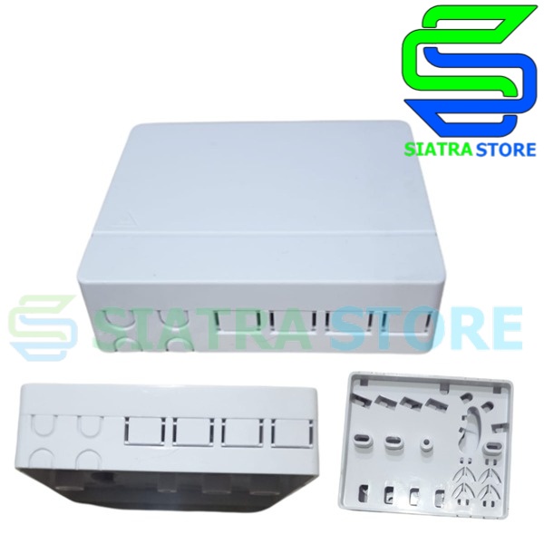 Fiber Optic 4 Core Roset Kosongan|Roset FO 4 Core|FTTH Roset Kecil