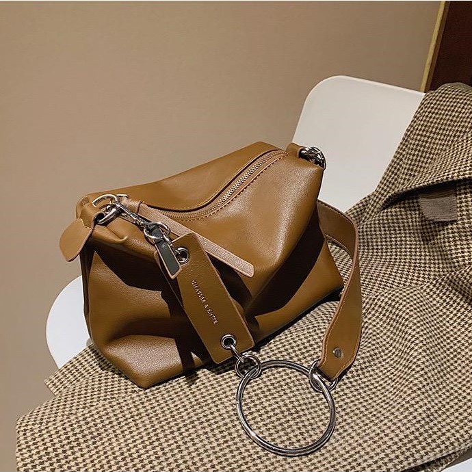Tas import wanita Tas selempang import korea EL5582 - coffee