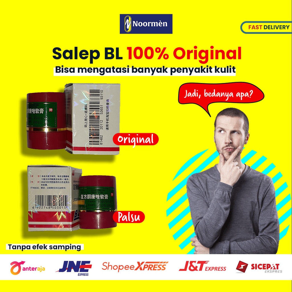 Salep BL Original 100% Asli Menghilangkan Gatal Saleb BL Ori Salep Luka dan Penghlang Bekas Luka