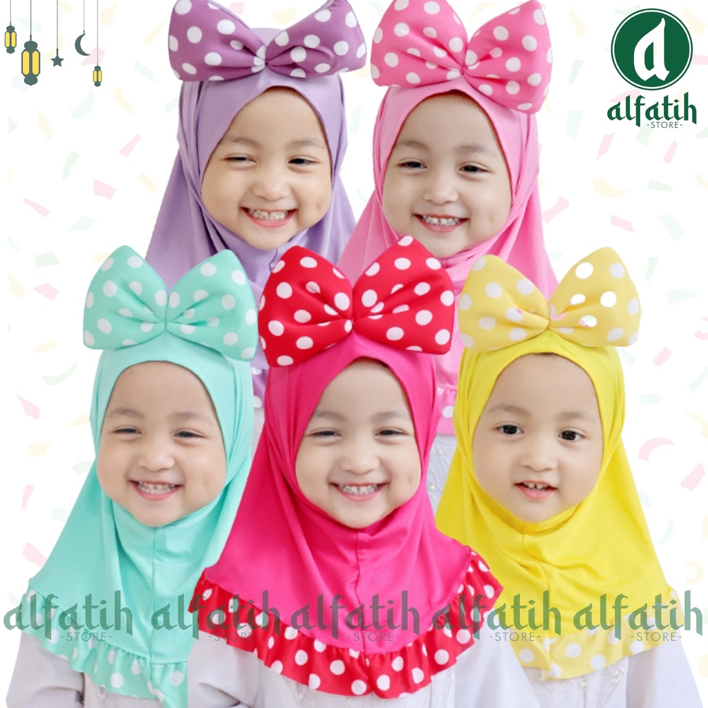 ALFATIH STORE / JILBAB ANAK MICKEY PITA POLKADOT /JILBAB ANAK MURAH / HIJAB ANAK / HIJAB BAYI KERUDUNG HIJAB BAYI COD / KERUDUNG ANAK HIJAB ANAK BAYI PEREMPUAN / HIJAB ANAK / JILBAB ANAK BAYI USIA 0-2 TAHUN BAHAN JERSEY PREMIUM NYAMAN DI PAKAI