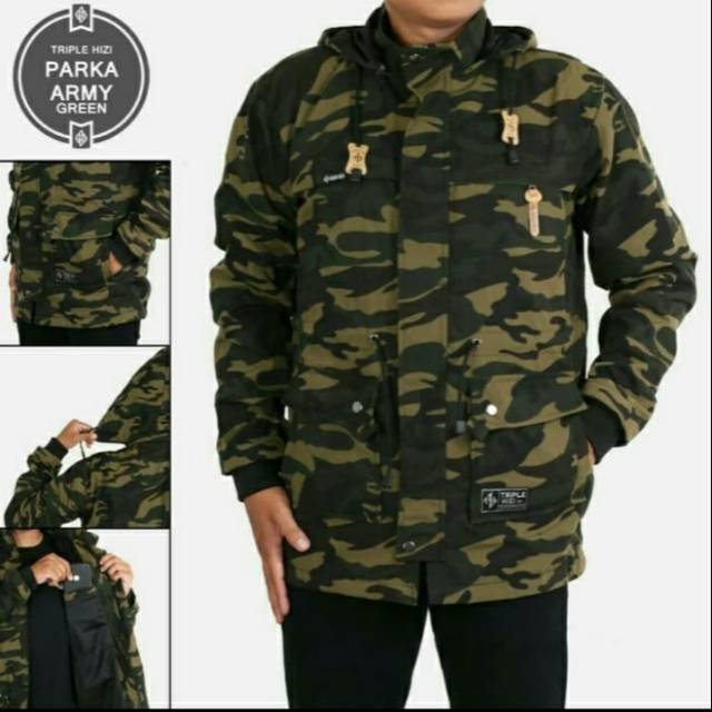 Jaket Parka / Jaket Pria / Parka Army