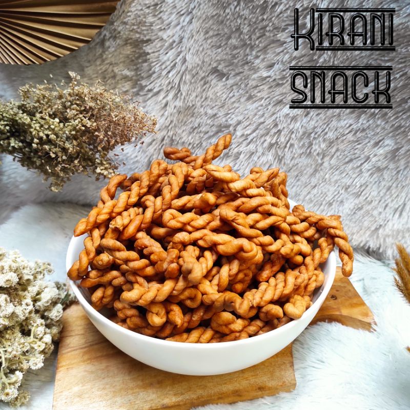 

Kue tambang untir untir manis snack kiloan super renyah