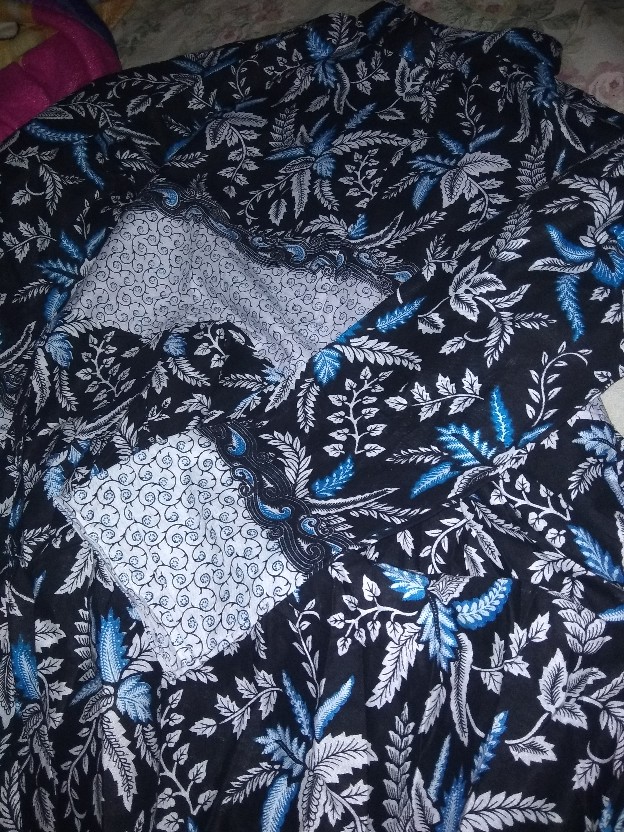 Couple Batik Asmara Linggar Srg 7 By Suryandhanu 4666784743886 Couple L - Fit X. Gamis Batik Rempel