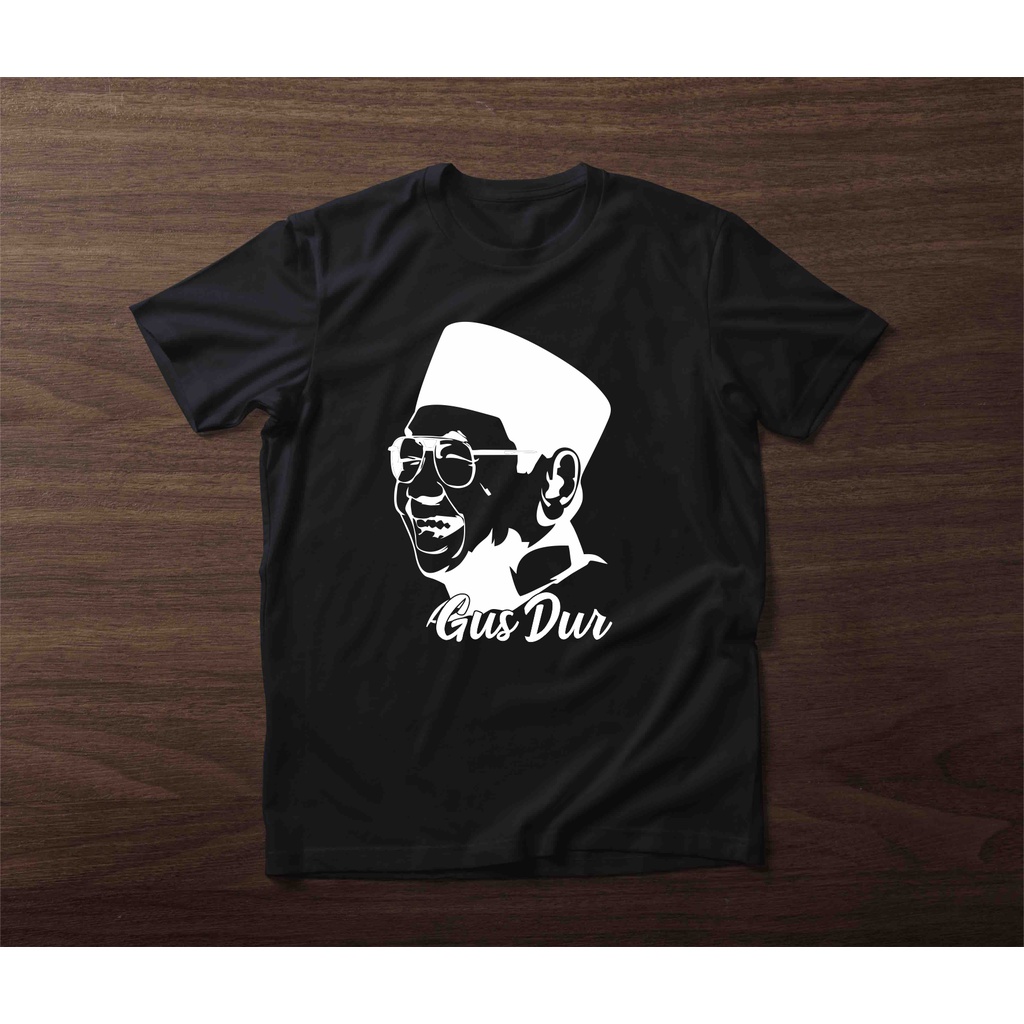 KAOS GUS DUR KAOS TOKOH NASIONAL KAOS GAMBAR GUS DUR