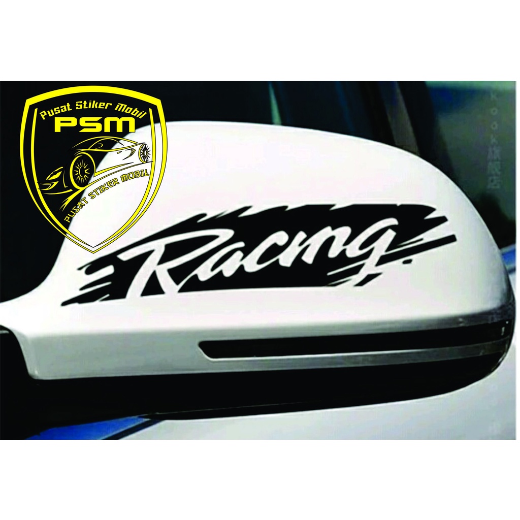 Stiker Racing Spion Mobil Keren Cutting Sticker Mobil Racing keren