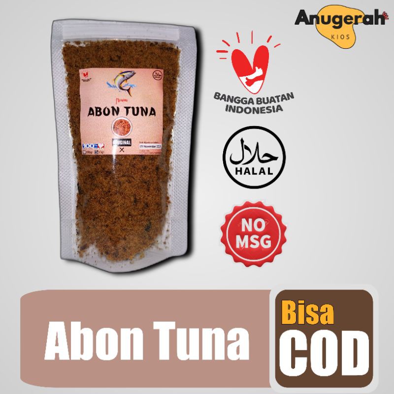 

Abon Ikan Tuna Original Makanan Instan Lauk Ikan Abon Tuna Asli Non MSG 100gr