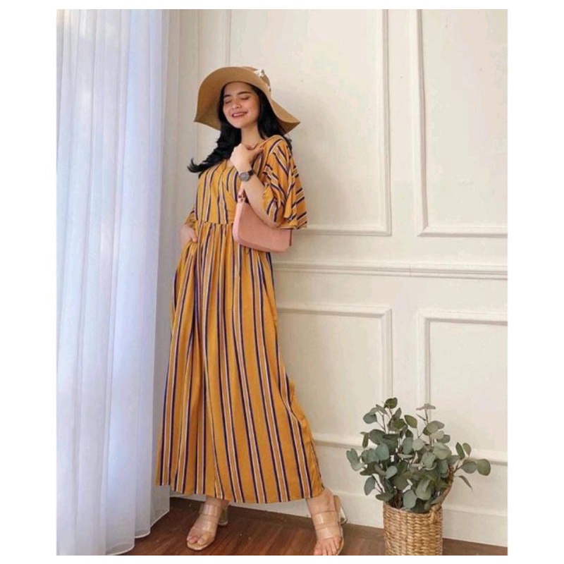 ONE SET PANJAMAS BUSUI || LD 105 -108 || STELAN WANITA || ONE SET RAYON MOTIF KEKINIAN-MUSTAD SALUR KIMONO