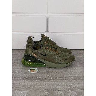 270 air max black and green