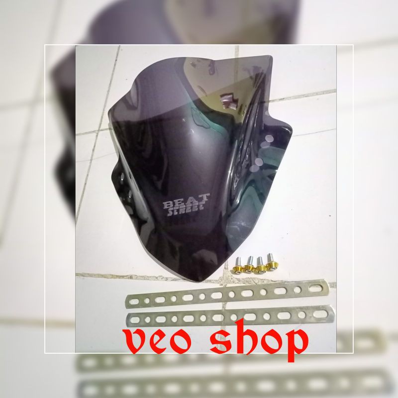 asesoris beat street variasi beat street visor beat street windshield beat street