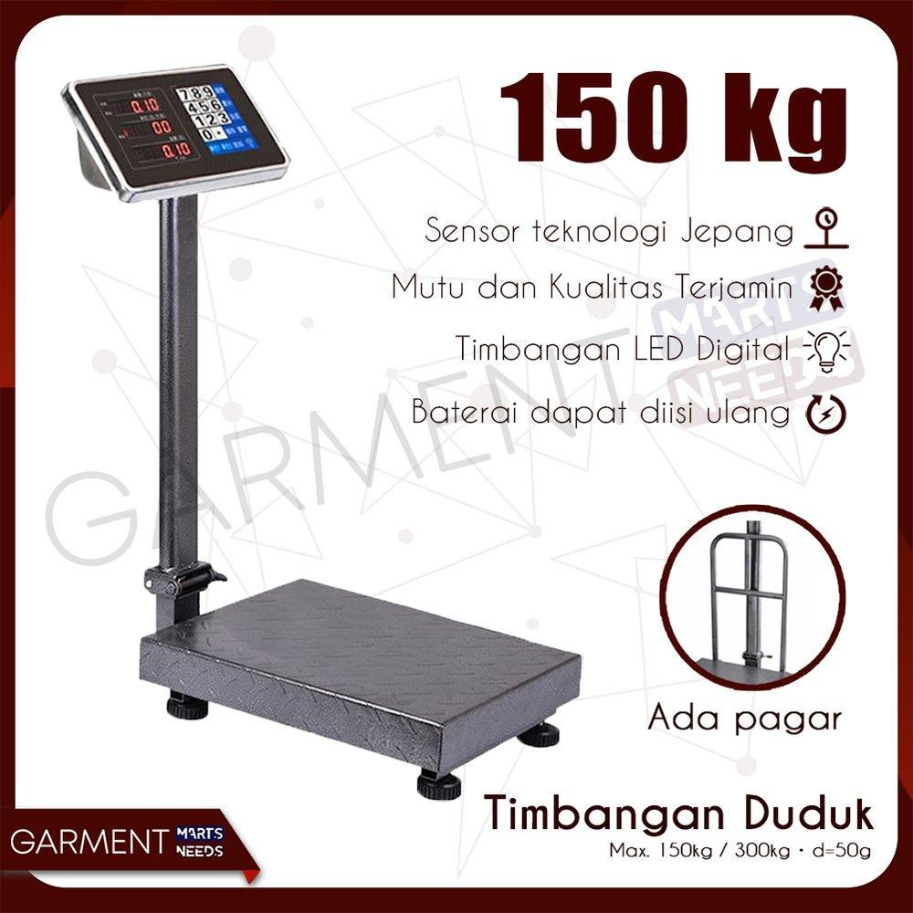 Timbangan Duduk Digital SUDAH TERA - Timbangan beras digital 150kg