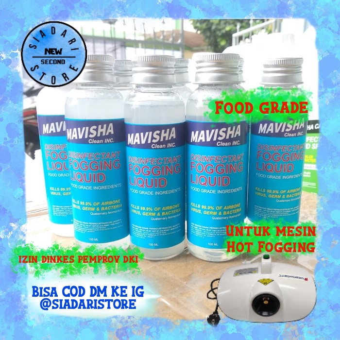 Mavisha Care Fogging Disinfectant / Disinfektan / Desinfektan/ Liquid