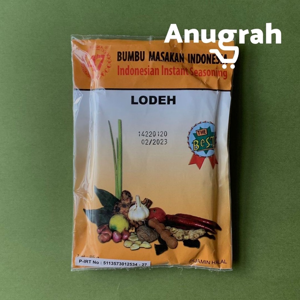 

Bumbu 47 Bumbu Masak Lodeh 85g