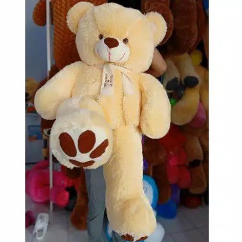 BONEKA BEAR PITA 1,2 M TERMURAH TERLARIS / BONEKAH BEAR JUMBO / BONEKA BESAR MURAH / BONEKA BORDIR