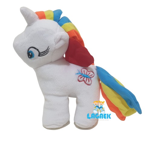 Boneka Anak Kuda Poni Bulu Halus Tinggi 24 cm - Mainan Edukasi Anak - Boneka Anak - Boneka Untuk Hadiah