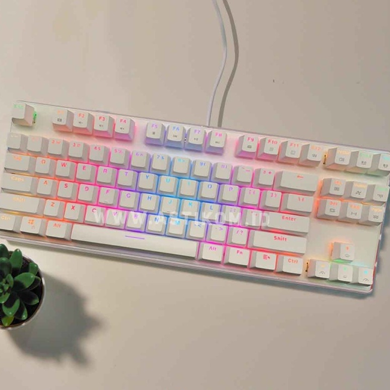 Keyboard Gaming Mechanical Vortex VX7 Pro White RGB